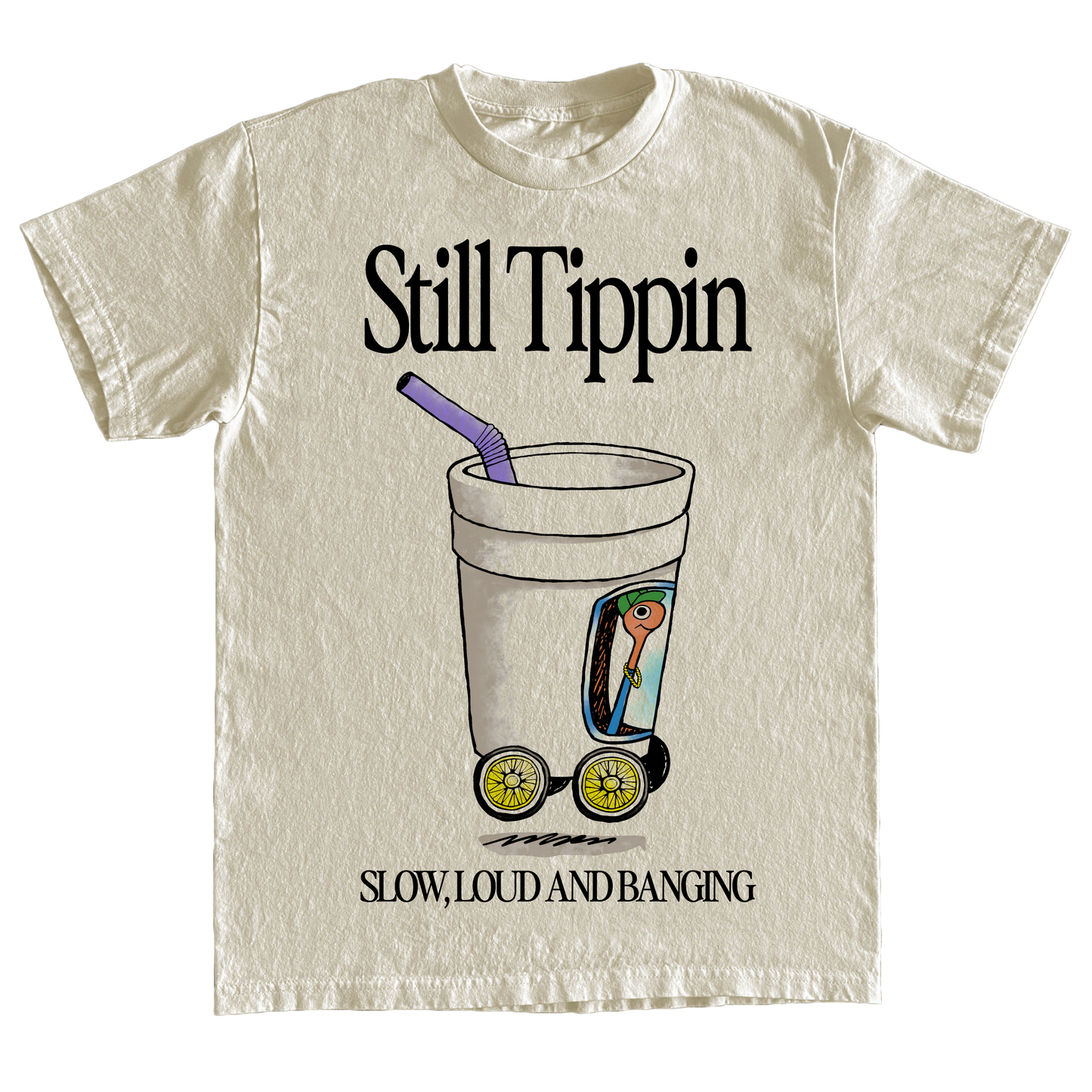 LOWLY, LOUD & BANGING Tee