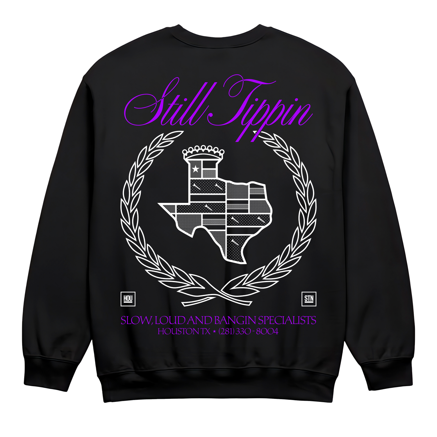 EL DORADO Black Crewneck