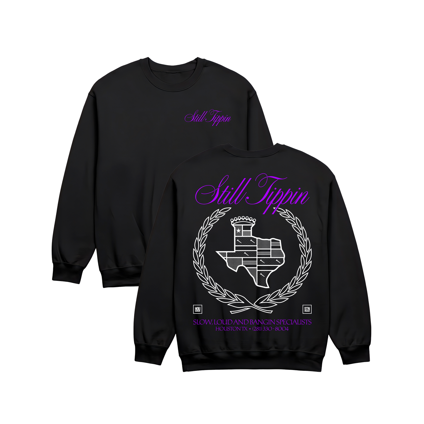 EL DORADO Black Crewneck