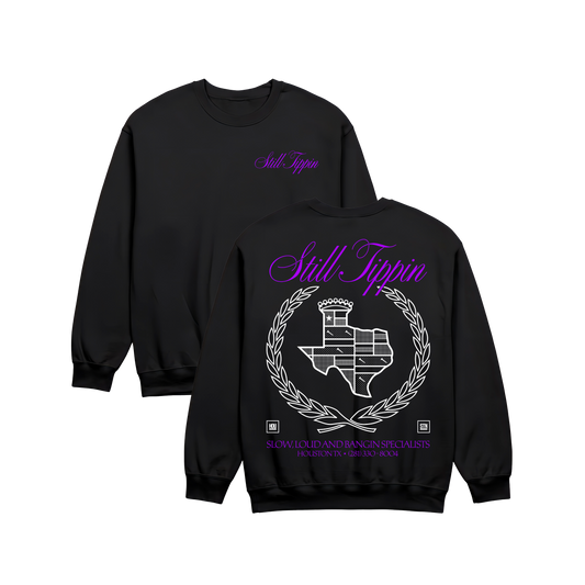 EL DORADO Black Crewneck